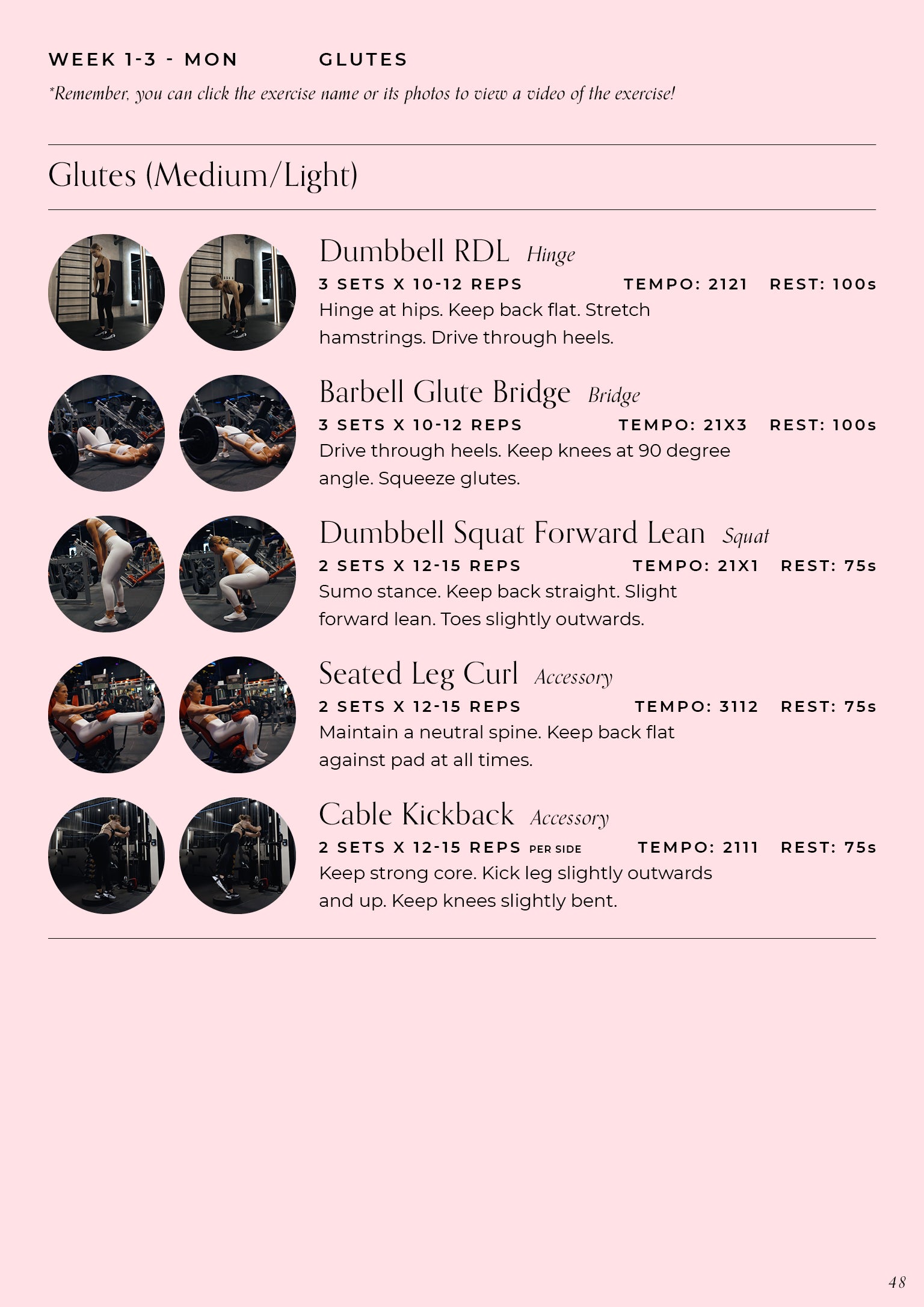 Ultimate Glutes Guide - 12 Week Gym Program