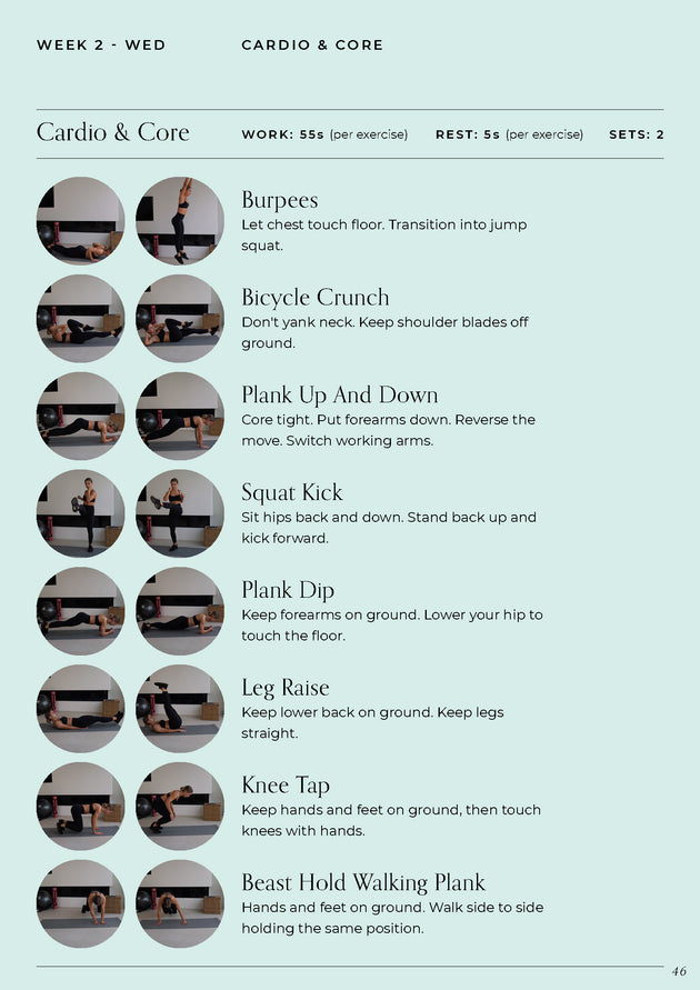 Shred Guide 6 Week Home Program